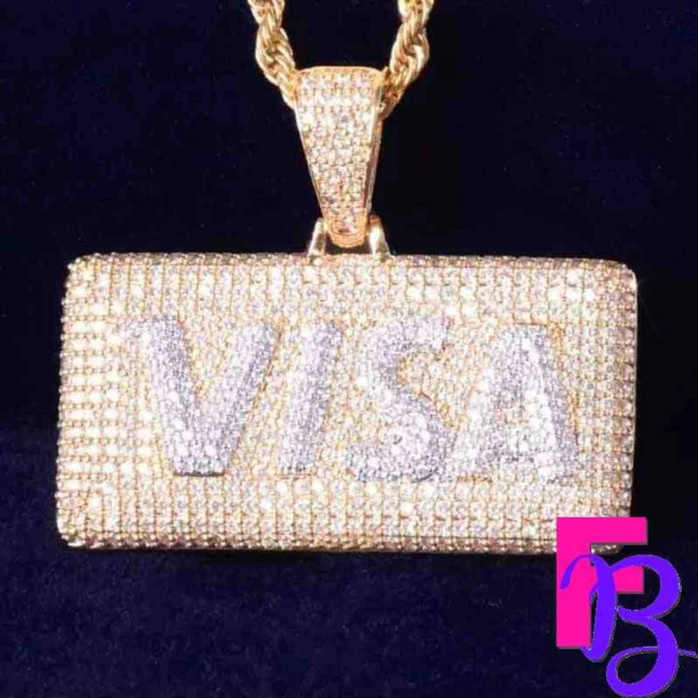Gold Visa Pendant